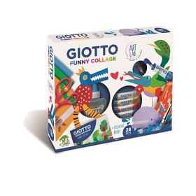 Bilde av Giotto Art Lab Funny Collage 28 pcs