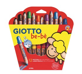 Bilde av Giotto be-bè Färgpennor 12-pack
