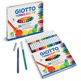 Bilde av Giotto Turbo Color Fiberpennor 36-pack
