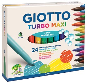 Bilde av Giotto Turbo Maxifiberpennor 24-pack