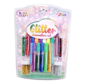 Bilde av Glitterset - Glitterlim och glitterburkar