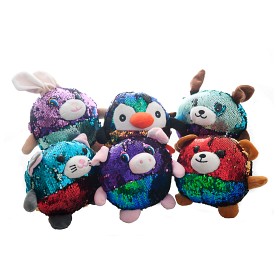 Bilde av Glittseez - Zoo mjukdjur 15 cm