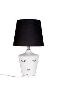 Bilde av Globen Lighting Bordslampa Nora Vit