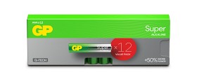 Bilde av GP Super Alkaline AAA-batteri 24A/LR03 (12-pack)