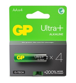 Bilde av GP Ultra Plus AA-batteri 4-pack
