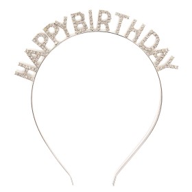 Bilde av Great Pretenders Tiara Happy Birthday Rhinestones