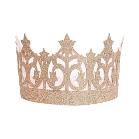 Bilde av Great Pretenders Krone med glitter (Gull)