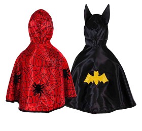 Bilde av Great Pretenders Vändbar babycape (Spiderman/Batman)