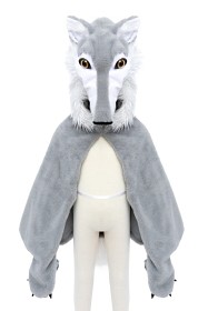 Bilde av Great Pretenders Woodland ulv Cape (3-6 år)