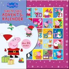 Bilde av Greta Gris Adventskalender (miniböcker)