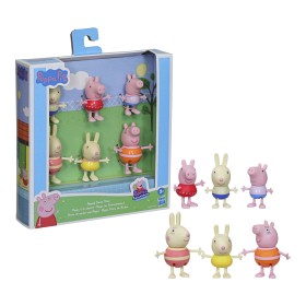 Bilde av Greta Pig badefigurer 6-pakk