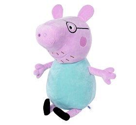 Bilde av Greta Gris Pappa Gris kosedyr (37cm)