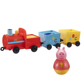 Bilde av Greta Gris Weebles Pull Along Wobbily Tog