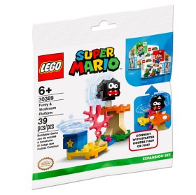 Bilde av LEGO Super Mario 30389 Fuzzy och svampplattform (Expansionsset)