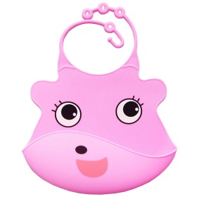 Bilde av Virgel Baby Haklapp i silikon (Rosa)