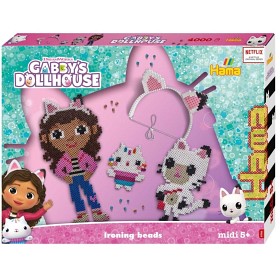 Bilde av Hama Gabby's Dollhouse Midi gift box 4000 st