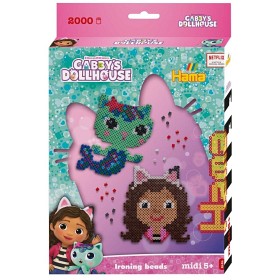 Bilde av Hama Gabby's Dollhouse Midi Hanging Box 2000 st