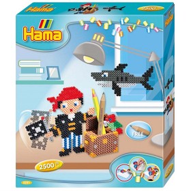 Bilde av Hama Gift Box Pirate Play 2.500 pcs