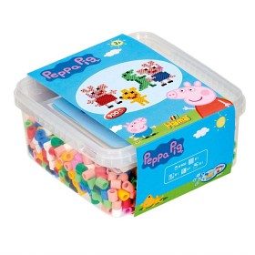 Bilde av Hama Maxi Box Peppa Pig 900 stk