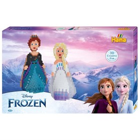 Bilde av Hama Midi perler Stor gaveeske 6000 st (Disney Frozen)