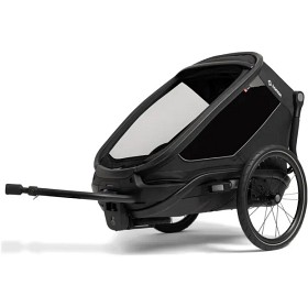 Bilde av Hamax Outback Next Cykelvagn Singelsits (Black/Black)