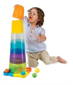 Bilde av Happy Baby - Byggklossar Stapeltorn