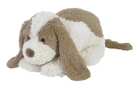Bilde av Happy Horse Hund David 28cm (Vit/Brun)