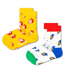 Bilde av Happy Socks 2-pack Bunny & Carrot Sokker