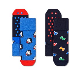 Bilde av Happy Socks 2-pack Dog & Dog Bone Anti Slip Sokker