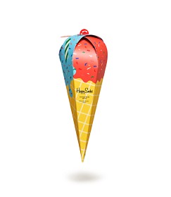 Bilde av Happy Socks 2-pack Ice Cream Sokker Gave set