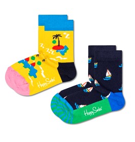 Bilde av Happy Socks 2-pack Island In The Sun Sokker