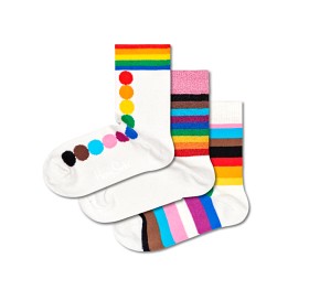 Bilde av Happy Socks 3-pack Pride Sokker Gaveset