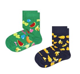 Bilde av Happy Socks 2-Pack Kids Fruit Sock