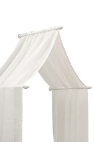 Bilde av Hasta Sengehimmel Gardin Skimra (Hvit)
