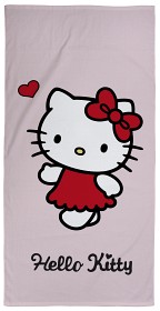 Bilde av Hello Kitty Håndkle 70x140 cm (Lys Rosa)