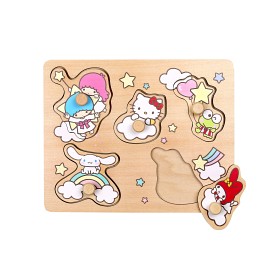 Bilde av Hello Kitty Trepussel med knapper 5 stk