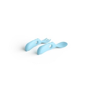 Bilde av Herobility - HeroEcoCutlery Baby Set (Blå)