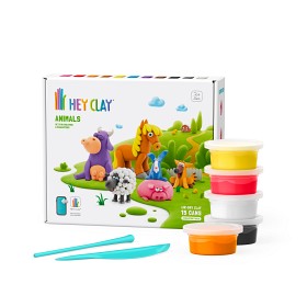 Bilde av Hey Clay Gårdsdyr Modellleire 15-pakk