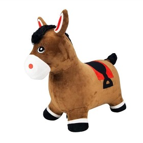 Bilde av Hoppende dyr med plysjtrekk (Hest)