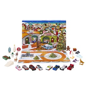Bilde av Hot Wheels Basics Adventskalender 2023