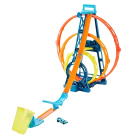 Bilde av Hot Wheels Track Builder Triple Loop Kit