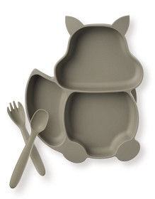 Bilde av I'm Cute Matservise Silikon (Taupe)