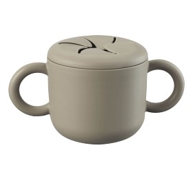 Bilde av I'm Cute Snackkopp Silikon (Taupe)