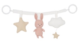 Bilde av Jabadabado Barnevogn anheng Bunny (rosa)