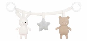 Bilde av Jabadabado Barnevogn anheng teddy/bunny