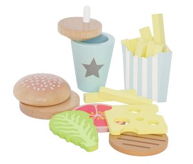 Bilde av JaBaDaBaDo Hamburger meal
