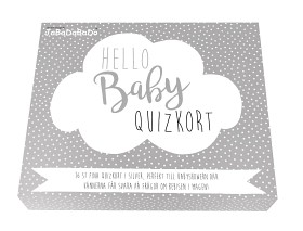 Bilde av JaBaDaBaDo - Quizkort hello baby