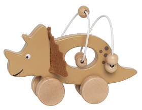 Bilde av Jabadabado Rullende dyr Dino med kuleramme