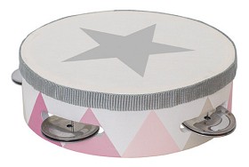 Bilde av JaBaDaBaDo - Tamburin trumma rosa