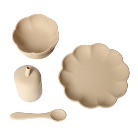 Bilde av Jack o Juno Little Poppy Barneservise (Oatmeal)